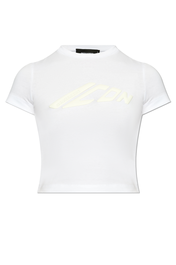 Tシャツ・カットソー DSQUARED2 Woman T-Shirt White S73GC0294D20020 100 Tops and T-Shirt Women's Collection | DSQUARED2